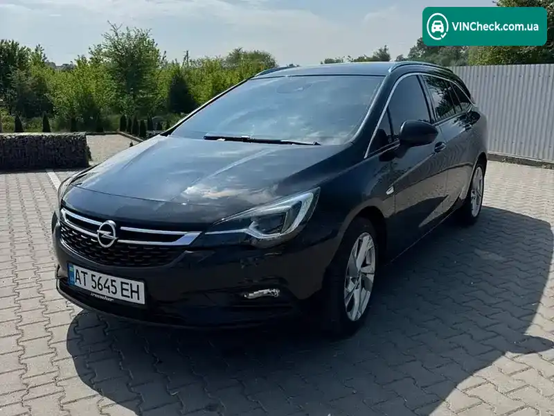 Opel Astra 2016, фото з оголошення 1 з 11, VIN W0LBE8EG2H8022995