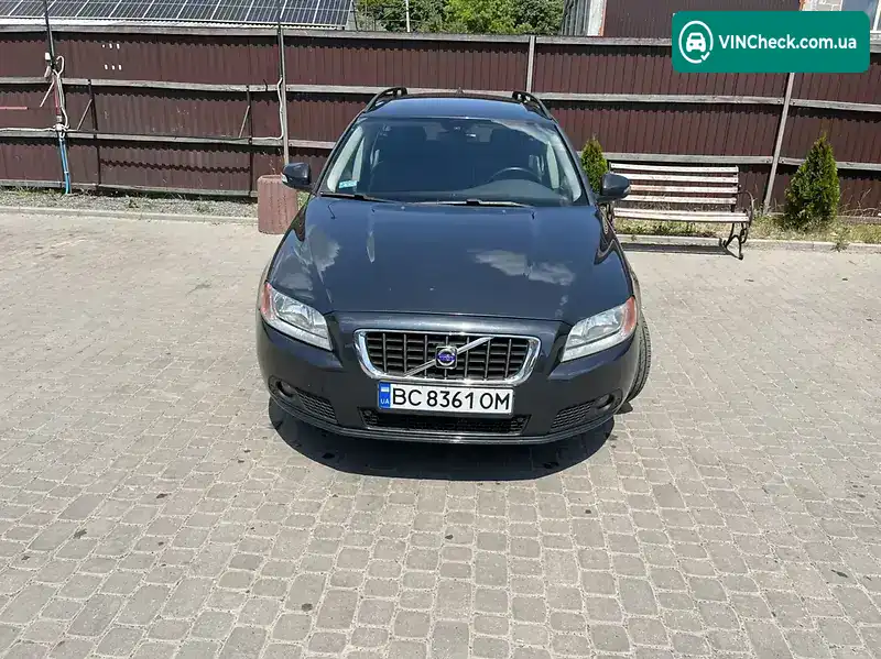 Volvo V70 2009, фото з оголошення 2 з 11, VIN YV1BW754191100746
