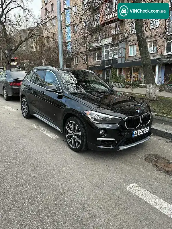 BMW X1 2016, фото з оголошення 2 з 17, VIN WBXHT3C34G5E54174
