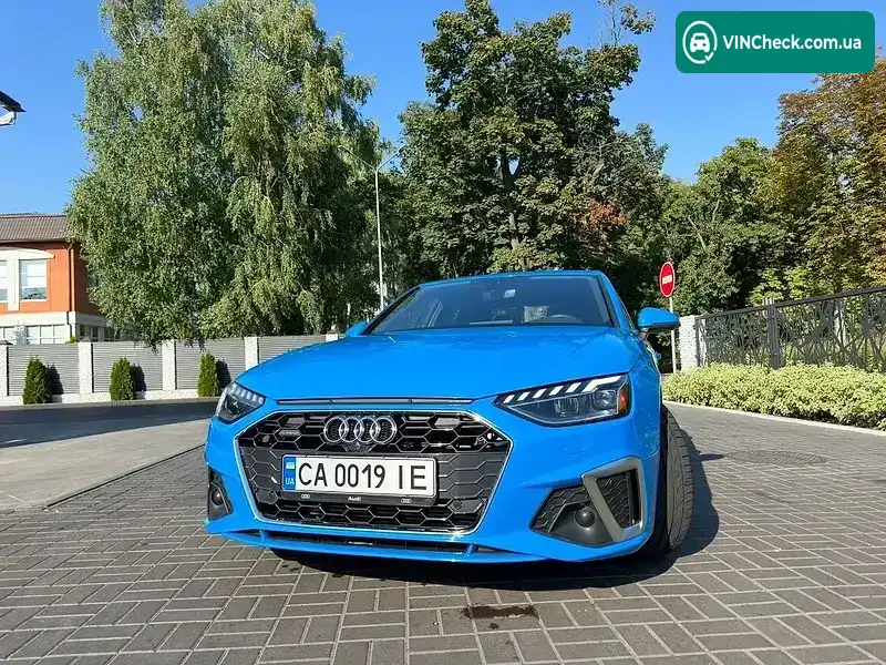 Audi A4 2022, фото з оголошення 1 з 8, VIN WAUEAAF47NN011328