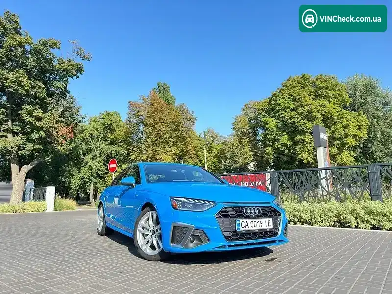 Audi A4 2022, фото з оголошення 2 з 8, VIN WAUEAAF47NN011328