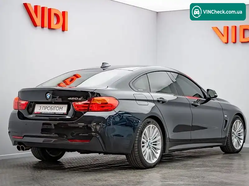 BMW 4 Series Gran Coupe 2014, фото з оголошення 2 з 20, VIN WBA4B5101FGD70428