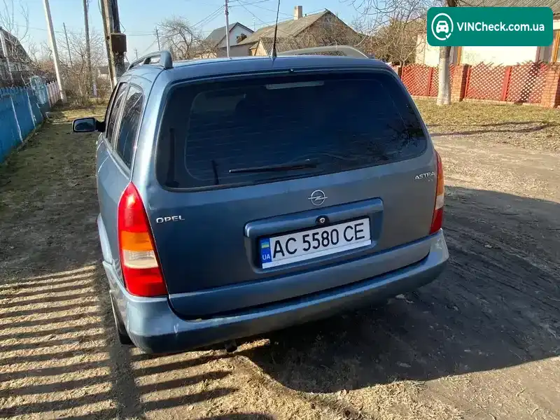 Opel Astra 1999, фото з оголошення 2 з 16, VIN W0L0TGF35X2183719