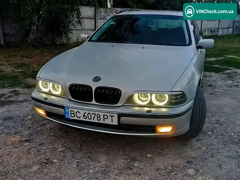 BMW 5 Series 2000, фото з оголошення 2 з 19, VIN WBADP81090GS87529