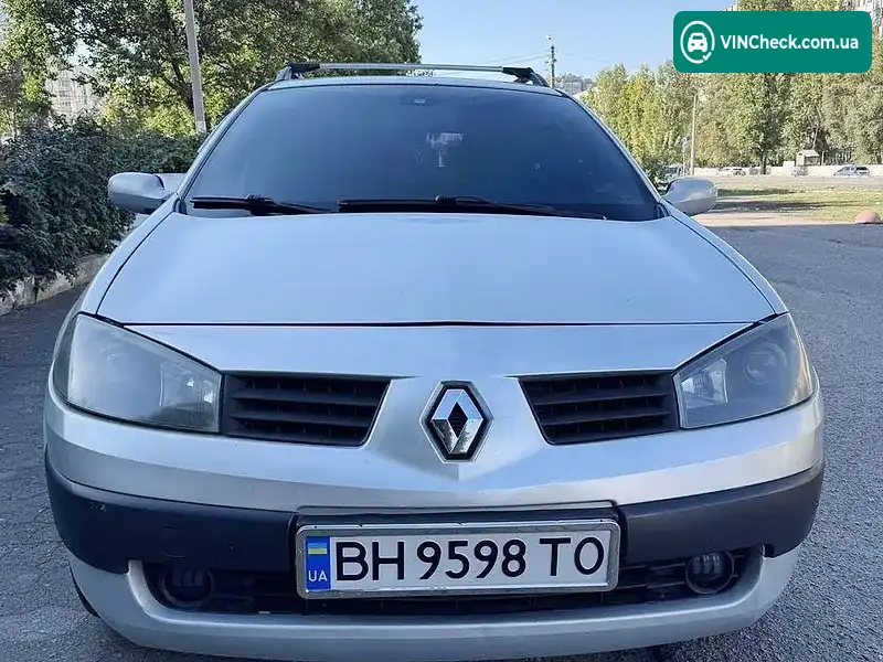 Renault Megane 2004, фото з оголошення 1 з 9, VIN VF1KMRF0529921524