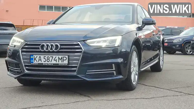 Audi A4 2018, фото з оголошення 2 з 21, VIN WAUKMAF43JN011685