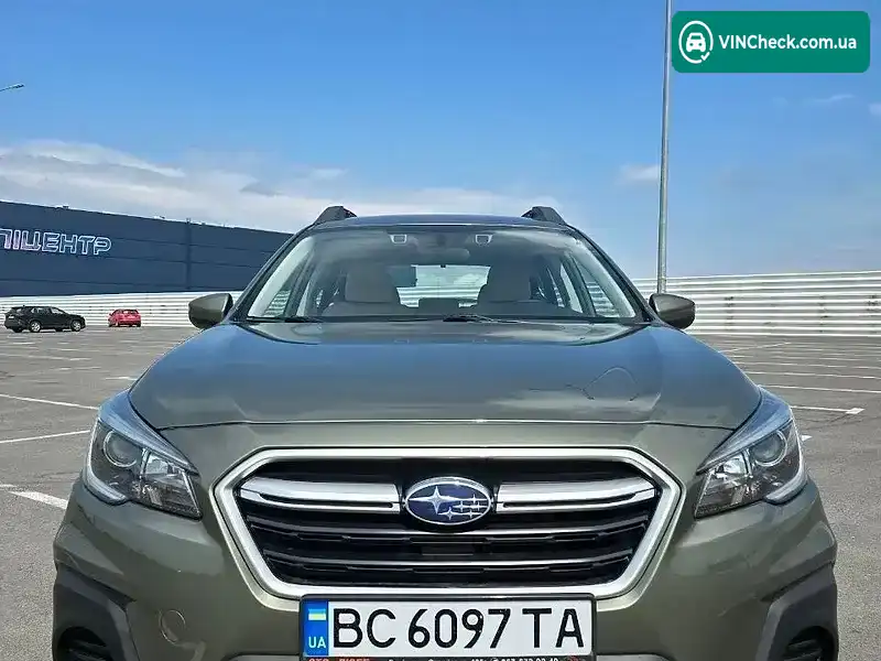 Subaru Outback 2019, фото з оголошення 1 з 16, VIN 4S4BSABC1K3306315