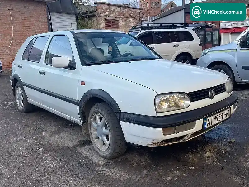 Volkswagen Golf 1993, фото з оголошення 1 з 9, VIN WVWZZZ1HZRW155321