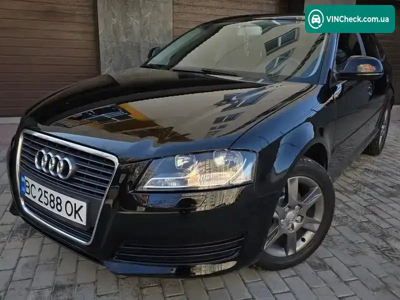 Audi A3 2009, фото з оголошення 1 з 21, VIN WAUZZZ8P9AA072827