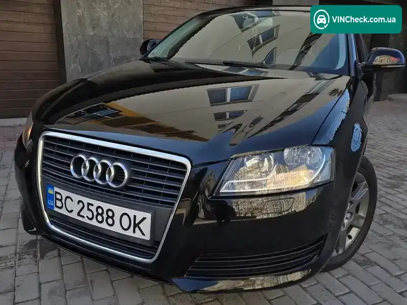 Audi A3 2009, фото з оголошення 2 з 21, VIN WAUZZZ8P9AA072827