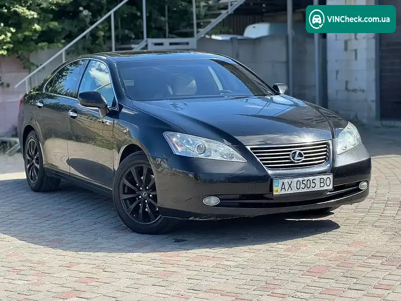 Lexus ES 2008, фото з оголошення 2 з 12, VIN JTHBJ460382247596