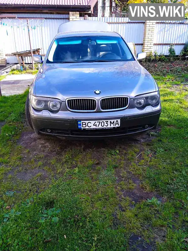 BMW 7 Series 2002, фото з оголошення 1 з 21, VIN WBAGL41040DL89209