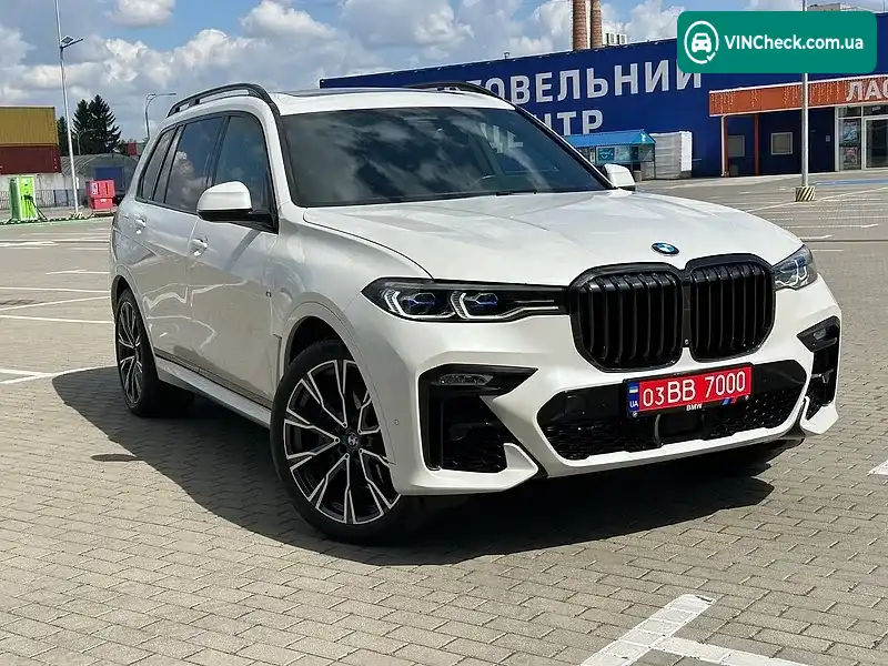 BMW X7 2021, фото з оголошення 1 з 20, VIN WBATB410709D97909