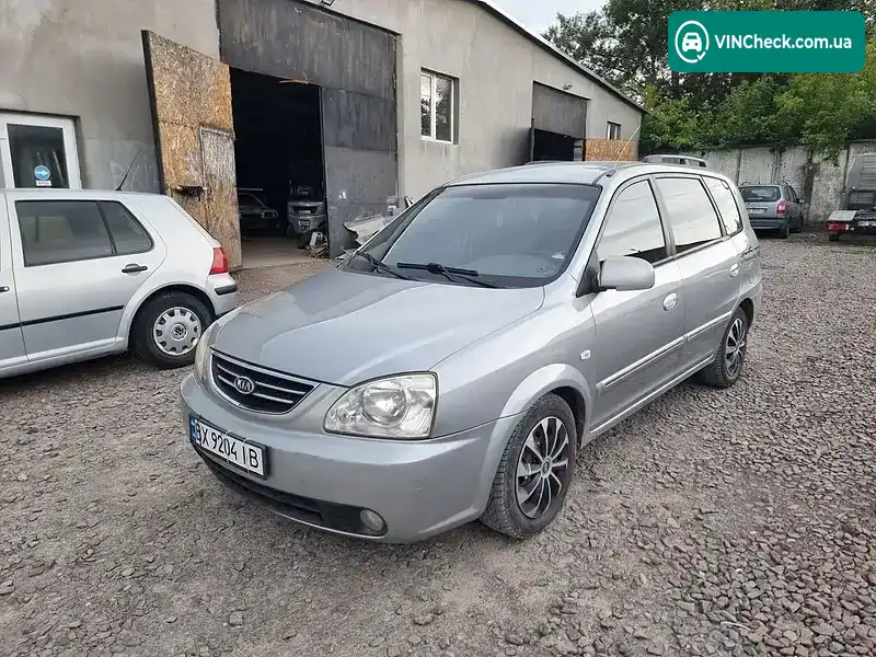 Kia Carens 2004, фото з оголошення 1 з 16, VIN KNEFC524355374217