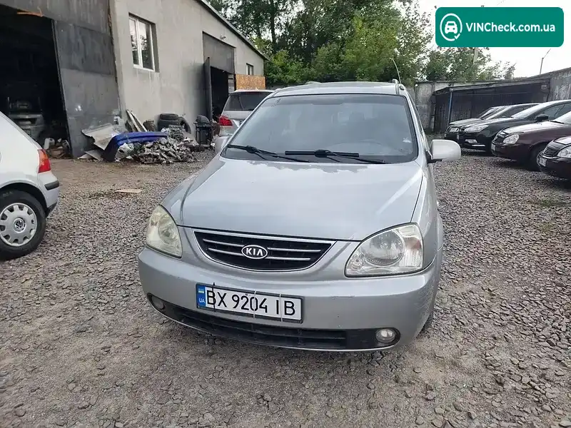 Kia Carens 2004, фото з оголошення 2 з 16, VIN KNEFC524355374217