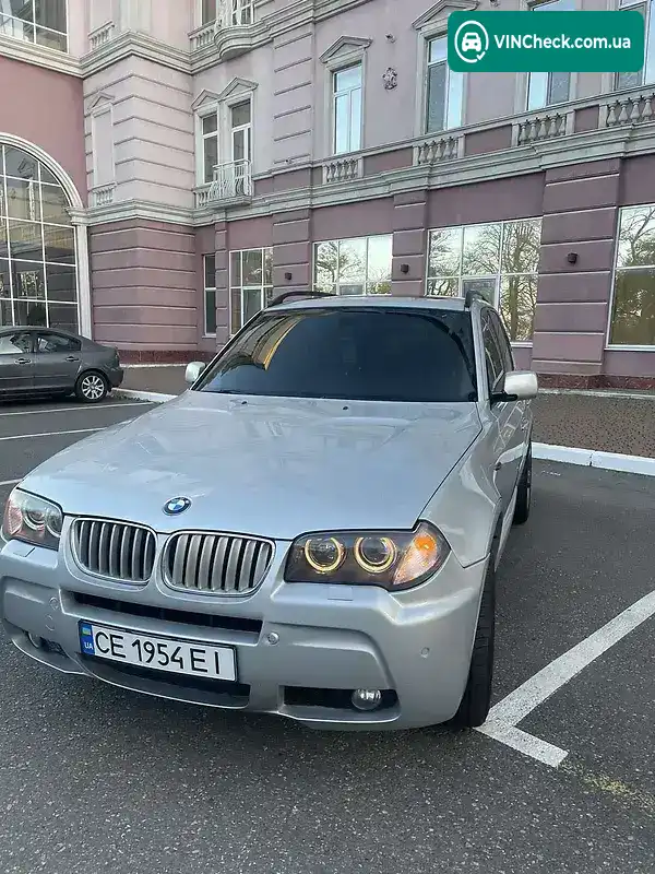 BMW X3 2007, фото з оголошення 1 з 19, VIN WBAPD91060WG35601
