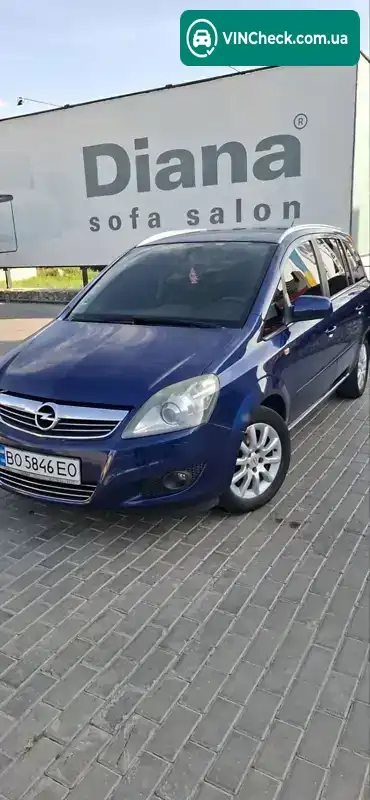 Opel Zafira 2009, фото з оголошення 1 з 21, VIN W0L0AHM75A2008280
