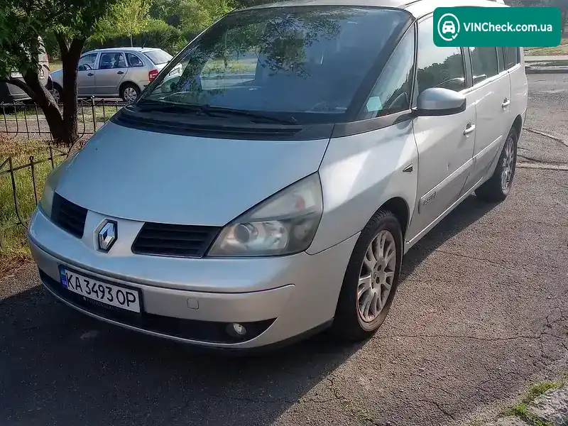 Renault Espace 2005, фото з оголошення 1 з 20, VIN VF1JK0HC634322056