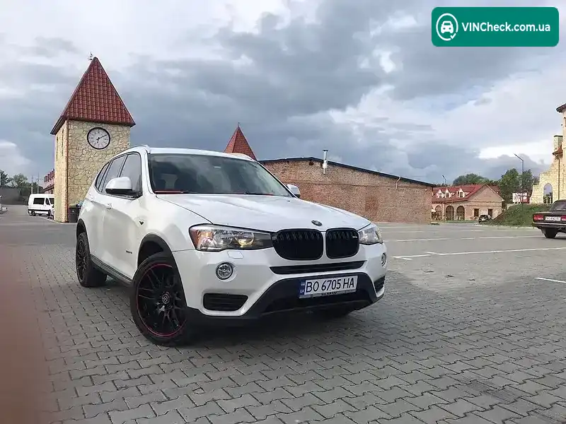 BMW X3 2017, фото з оголошення 2 з 19, VIN 5UXWZ7C35H0V94335