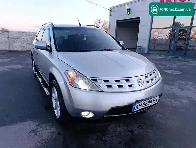 Nissan Murano 2003, фото з оголошення 2 з 20, VIN JN8AZ08W83W206675