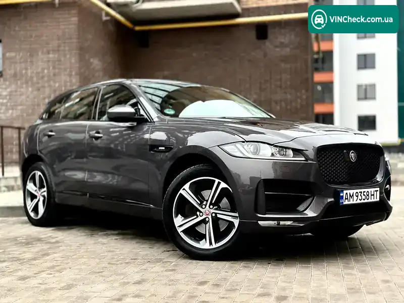 Jaguar F-Pace 2016, фото з оголошення 1 з 14, VIN SADCA2BK9HA054394