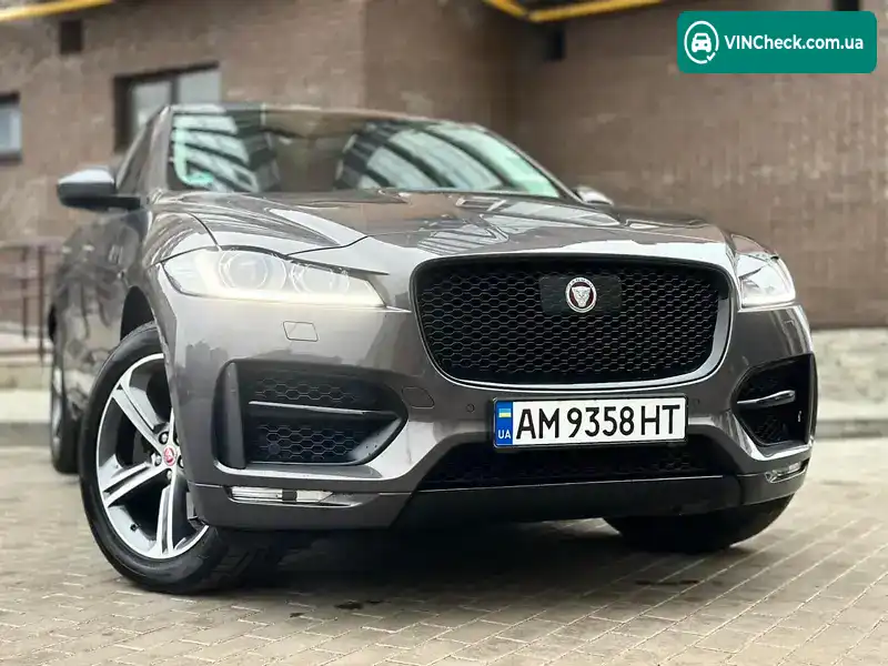 Jaguar F-Pace 2016, фото з оголошення 2 з 14, VIN SADCA2BK9HA054394
