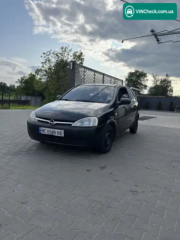 Opel Corsa 2001, фото з оголошення 1 з 8, VIN W0L0XCF0816060869