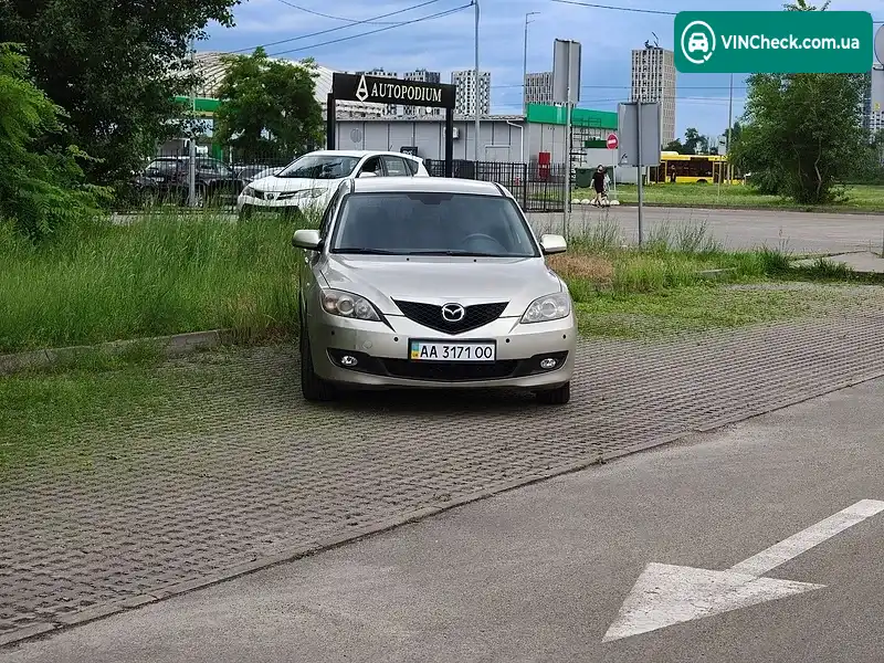 Mazda 3 2008, фото з оголошення 2 з 20, VIN JMZBK14Z581705409