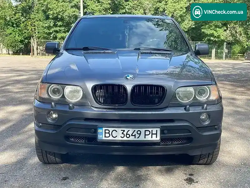 BMW X5 2003, фото з оголошення 1 з 9, VIN WBAFA71070LW20385