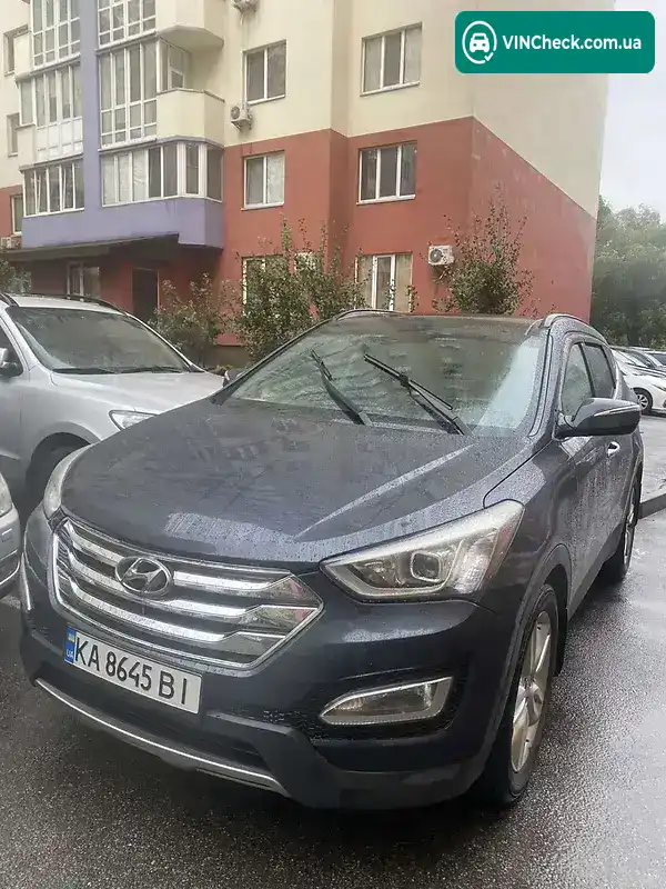 Hyundai Santa FE 2013, фото з оголошення 2 з 3, VIN 5XYZWDLA2EG136505