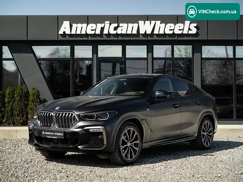 BMW X6 2020, фото з оголошення 1 з 20, VIN WBAGT210X09D32622