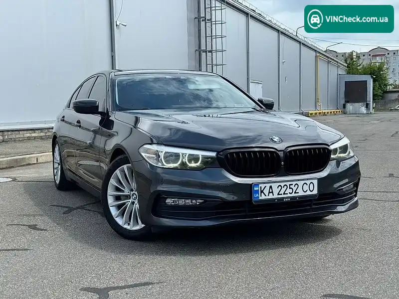 BMW 5 Series 2018, фото з оголошення 1 з 15, VIN WBAJE31050B315836