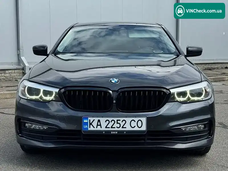 BMW 5 Series 2018, фото з оголошення 2 з 15, VIN WBAJE31050B315836
