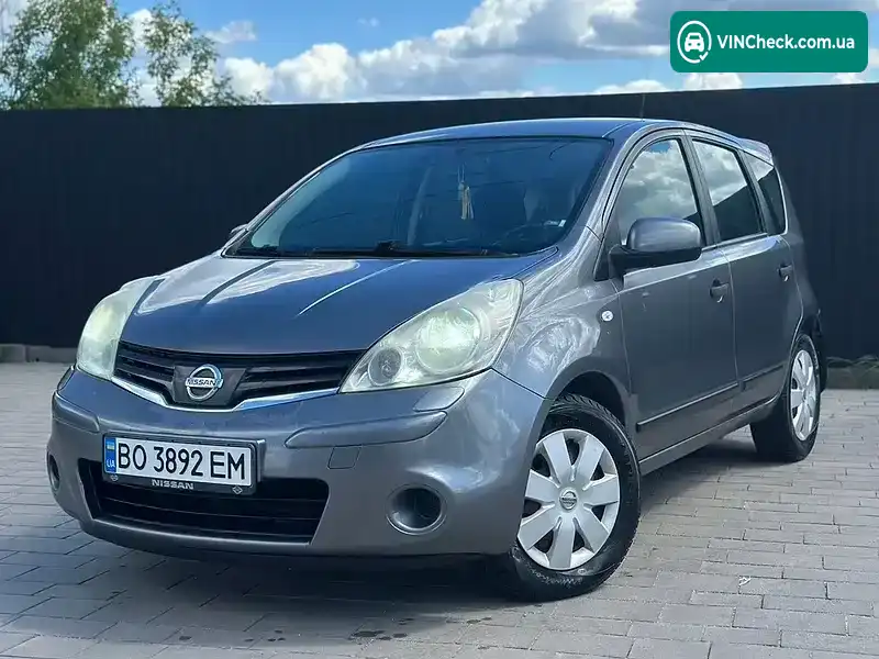 Nissan Note 2010, фото з оголошення 1 з 21, VIN SJNFAAE11U2086556