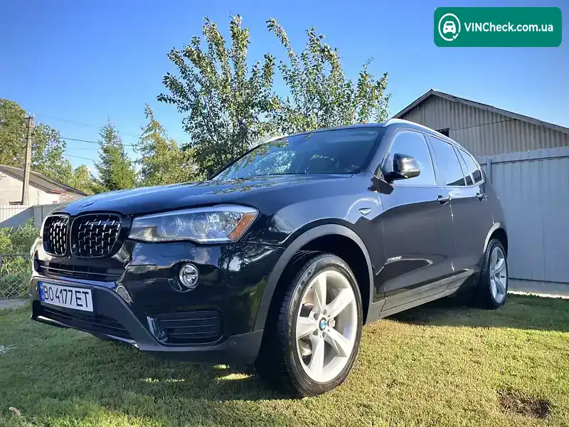BMW X3 2017, фото з оголошення 2 з 21, VIN 5UXWX9C35H0W77460