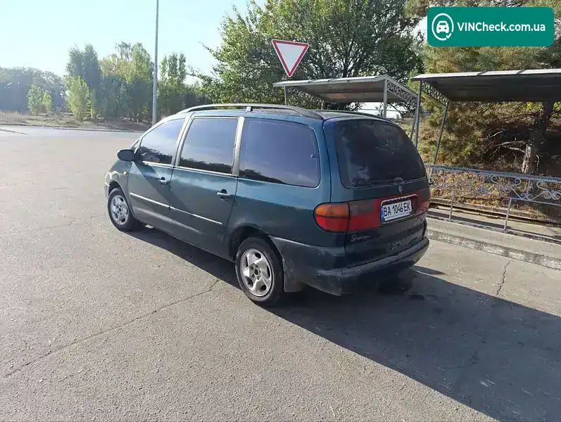Volkswagen Sharan 1996, фото з оголошення 1 з 6, VIN WWWZZZTMZTV005249