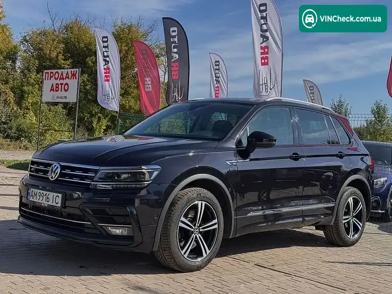 Volkswagen Tiguan 2018, фото з оголошення 1 з 20, VIN WVGZZZ5NZJW918924