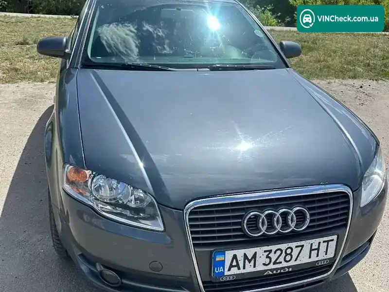 Audi A4 2007, фото з оголошення 2 з 10, VIN WAUZZZ8E67A242228