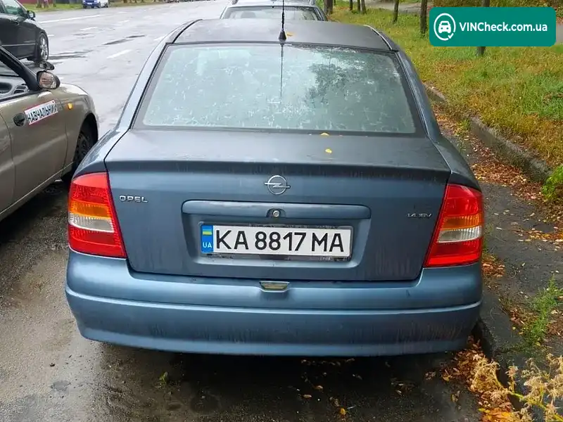 Opel Astra 2001, фото з оголошення 2 з 8, VIN W0L0TGF6915259921