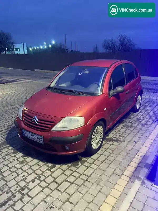 Citroen C3 2003, фото з оголошення 1 з 6, VIN VF7FCKFVE26640695