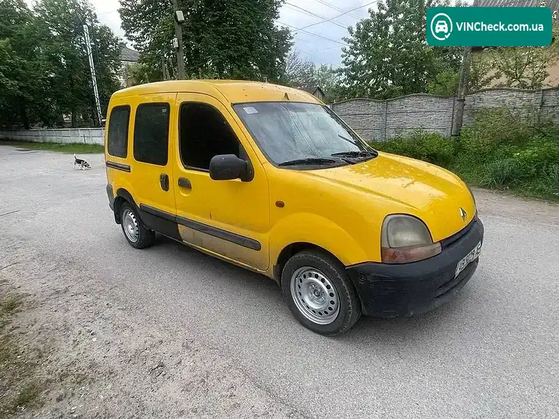 Renault Kangoo 2000, фото з оголошення 1 з 6, VIN VF1FC0DAF23310673
