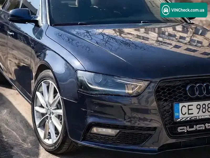 Audi A4 2012, фото з оголошення 2 з 11, VIN WAUFFAFL3DN003321