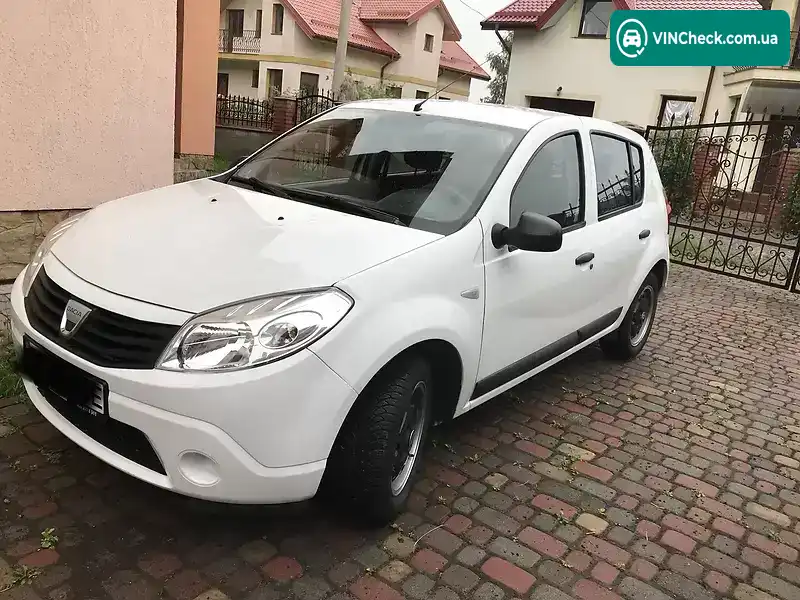 Dacia Sandero 2009, фото з оголошення 1 з 8, VIN UU1BSDMER42067067