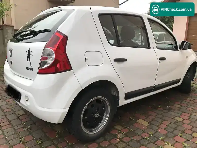 Dacia Sandero 2009, фото з оголошення 2 з 8, VIN UU1BSDMER42067067
