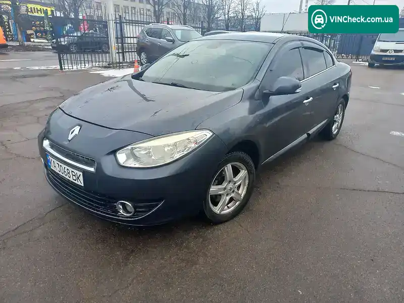 Renault Fluence 2010, фото з оголошення 1 з 13, VIN VF1LZBF0543654156