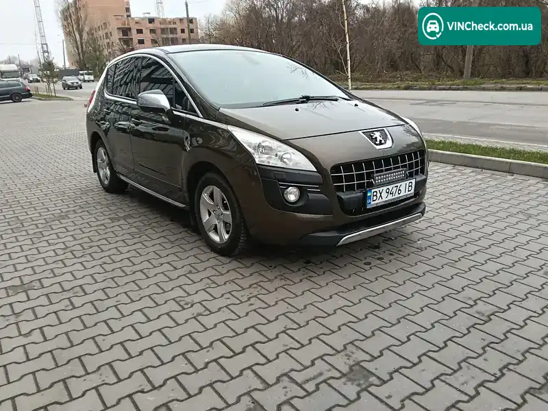 Peugeot 3008 2009, фото з оголошення 2 з 12, VIN VF30U9HZH9S175991