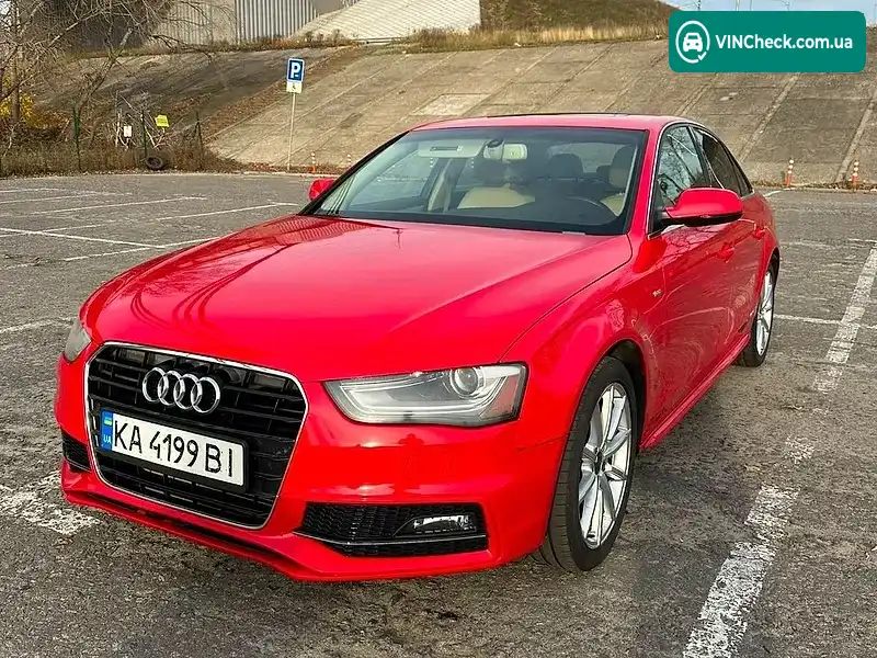 Audi A4 2014, фото з оголошення 1 з 19, VIN WAUEFBFL1EN037163