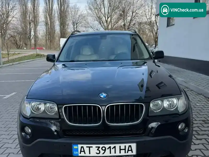 BMW X3 2008, фото з оголошення 1 з 21, VIN WBAPE11030WH40434