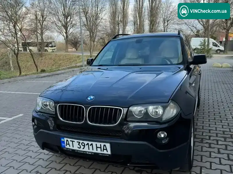 BMW X3 2008, фото з оголошення 2 з 21, VIN WBAPE11030WH40434
