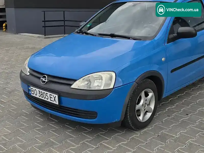 Opel Corsa 2001, фото з оголошення 1 з 20, VIN W0L0XCF0814102807